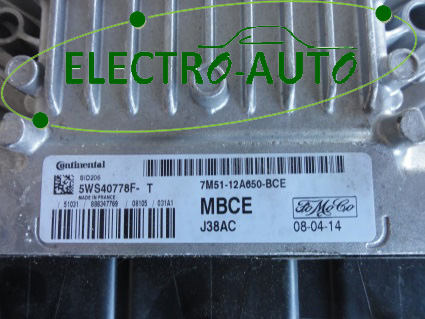 5WS40778F- T - 7M51-12A650-BCE